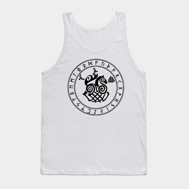 Odin horse Tank Top by Lamink